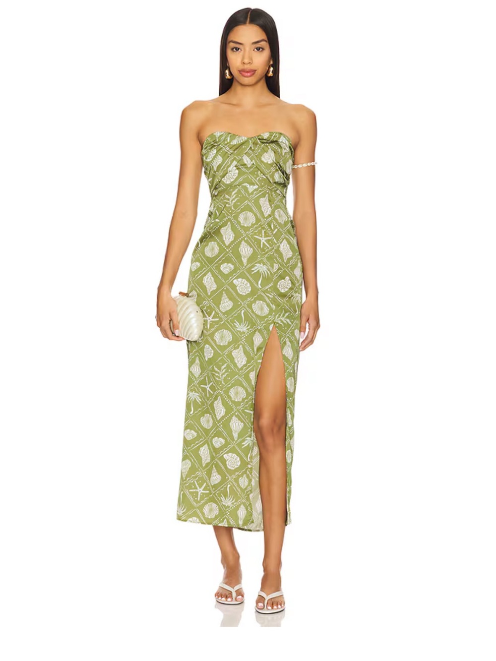 REVOLVE Heartloom Millie Dress in Kale